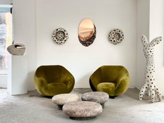 Fauteuils italiens vintage des années 1950 par Federico Munari