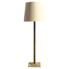 Vintage 1950s Jacques Adnet Floor Lamp