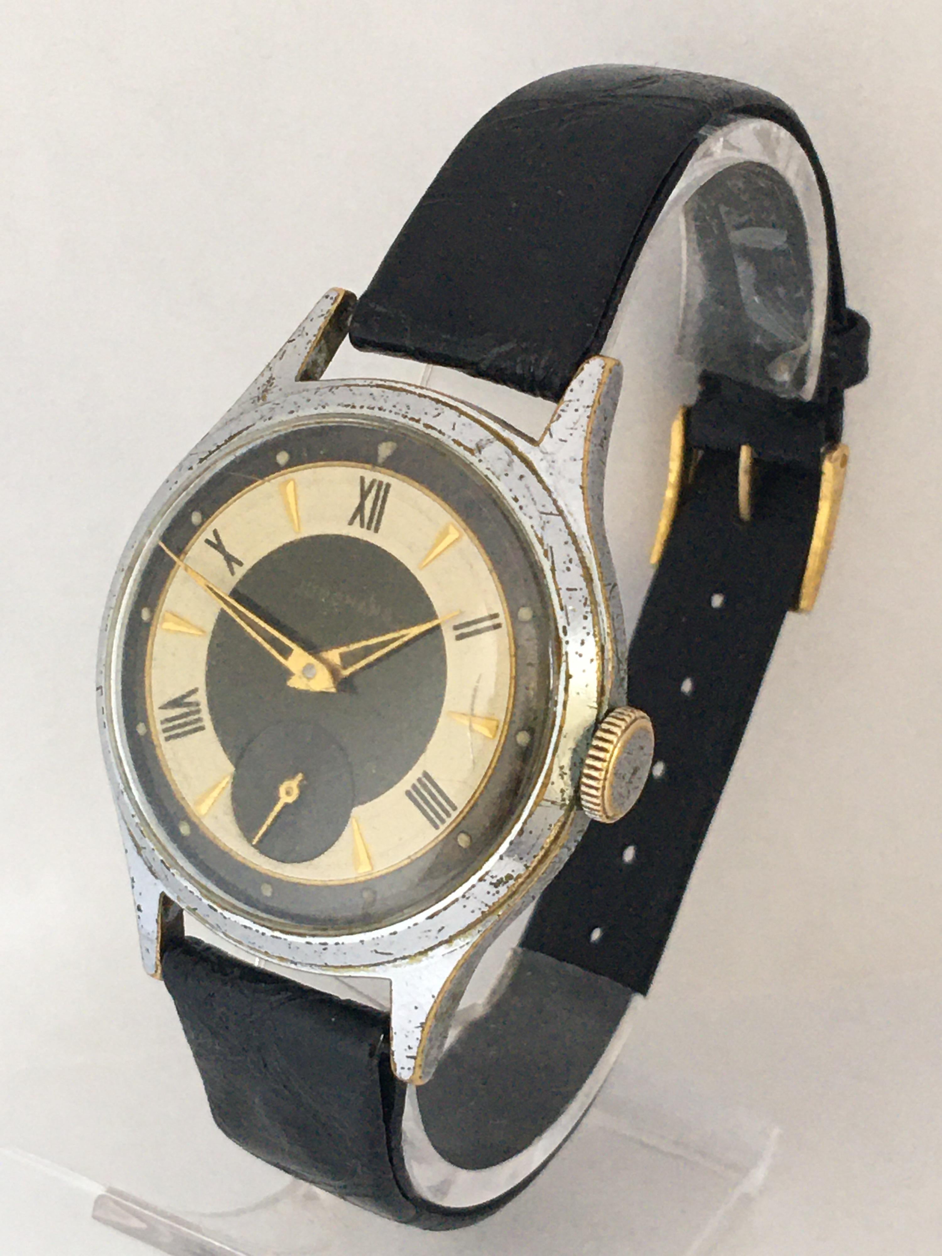 Vintage 1950s Junghans Mechanical Watch In Fair Condition In Carlisle, GB