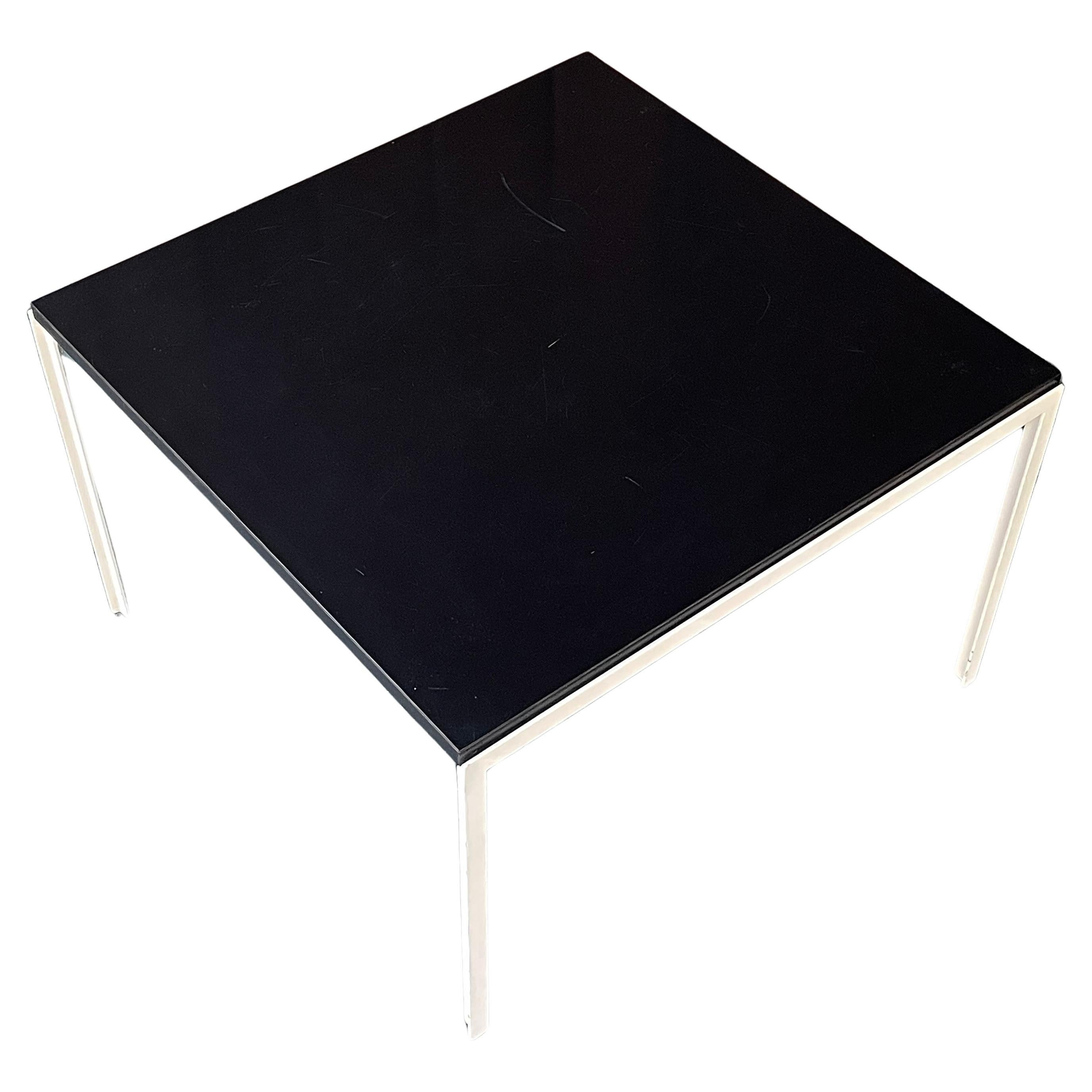 Vintage 1950s Knoll Black+White T-Angle Petite Coffee Table