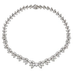 Vintage By 1950 Kwiat 41,67 carati Collana con diamanti multi taglio