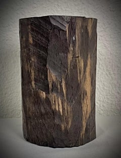 Vintage 1950s Malagasy Hand-Carved Ebony Wood Sculpture – Nude Woman - 2Y413