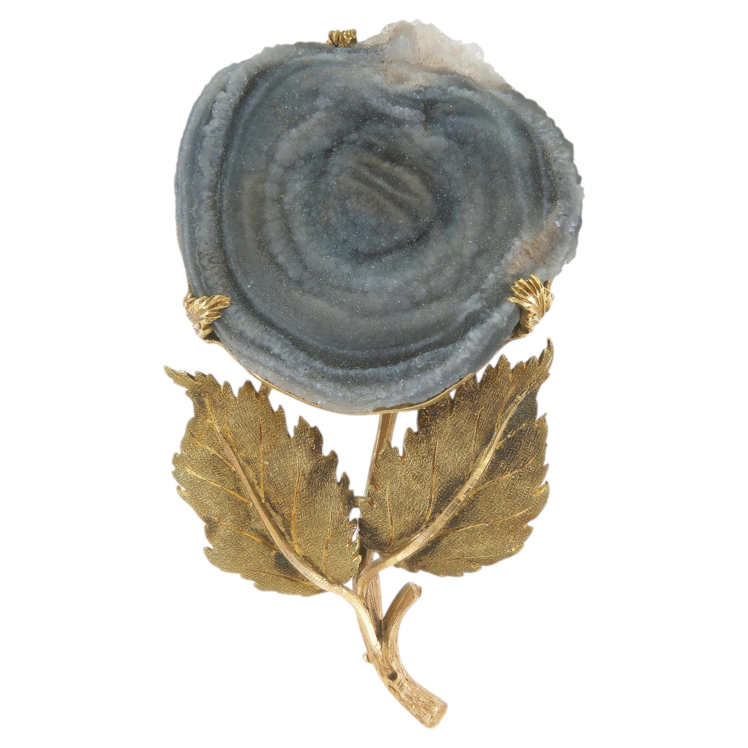 Vintage-Brosche „Geode“ von Mario Buccellati aus den 1950er Jahren