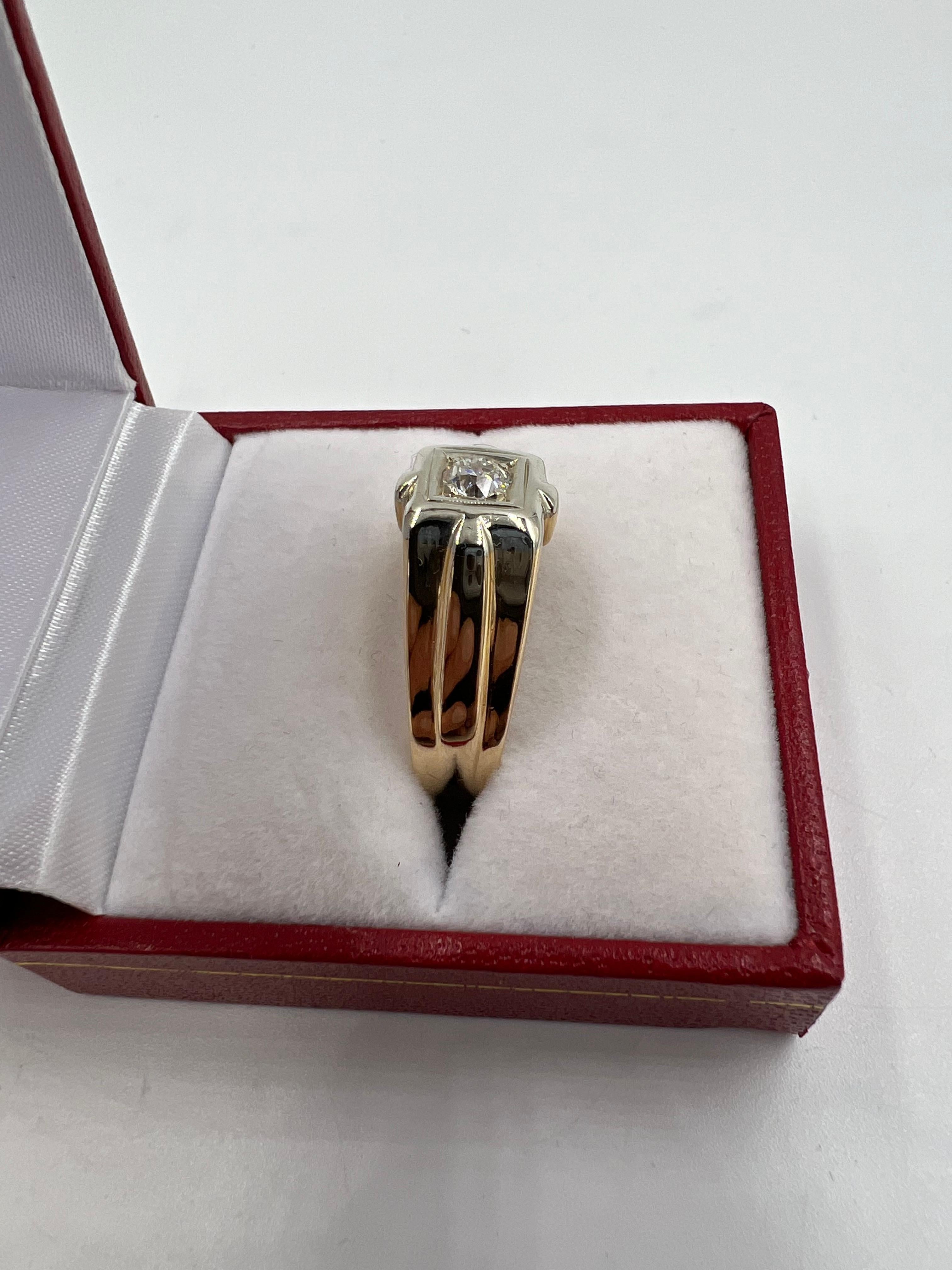 1950s mens rings