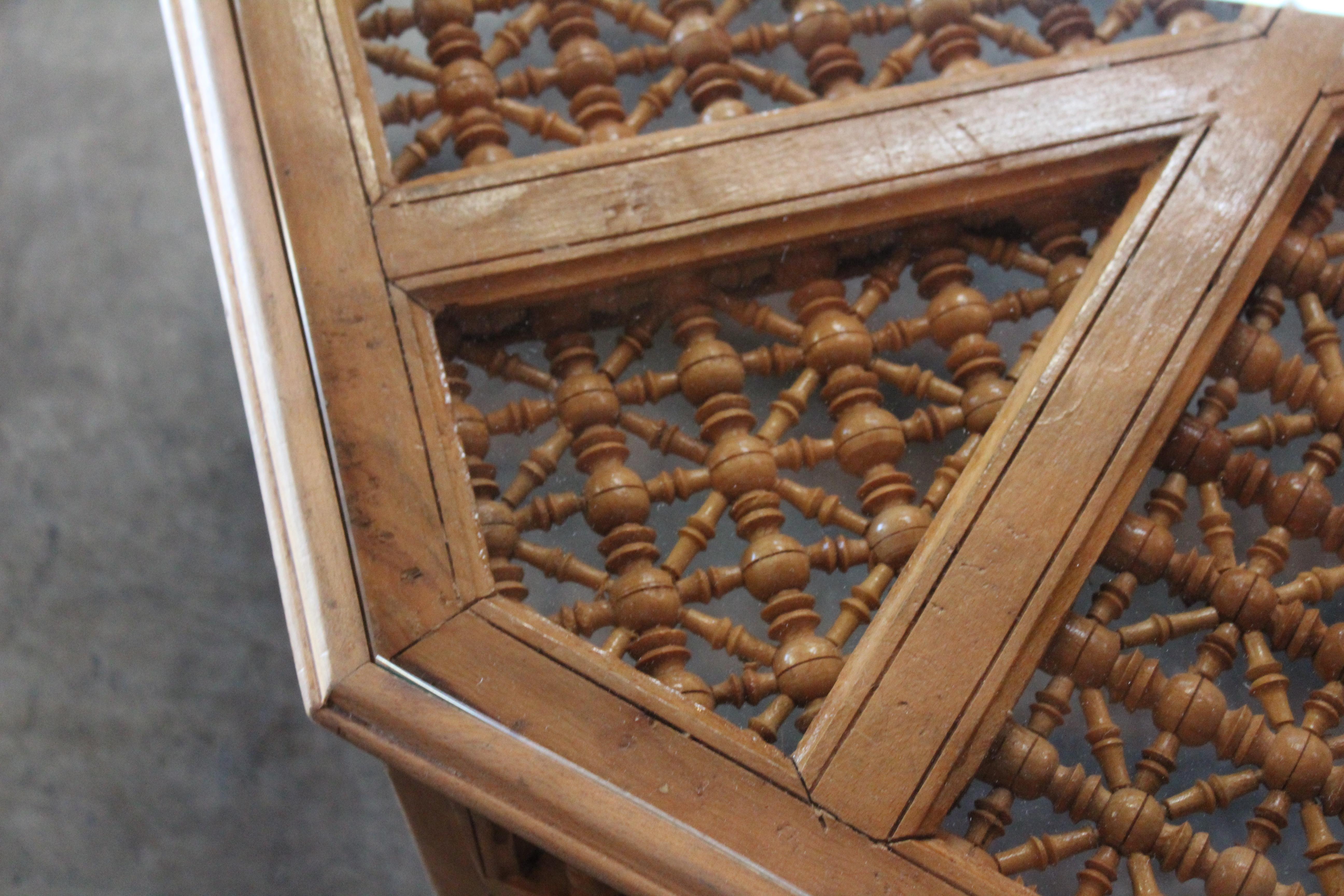 Vintage 1950s Moorish Style Coffee Table 8
