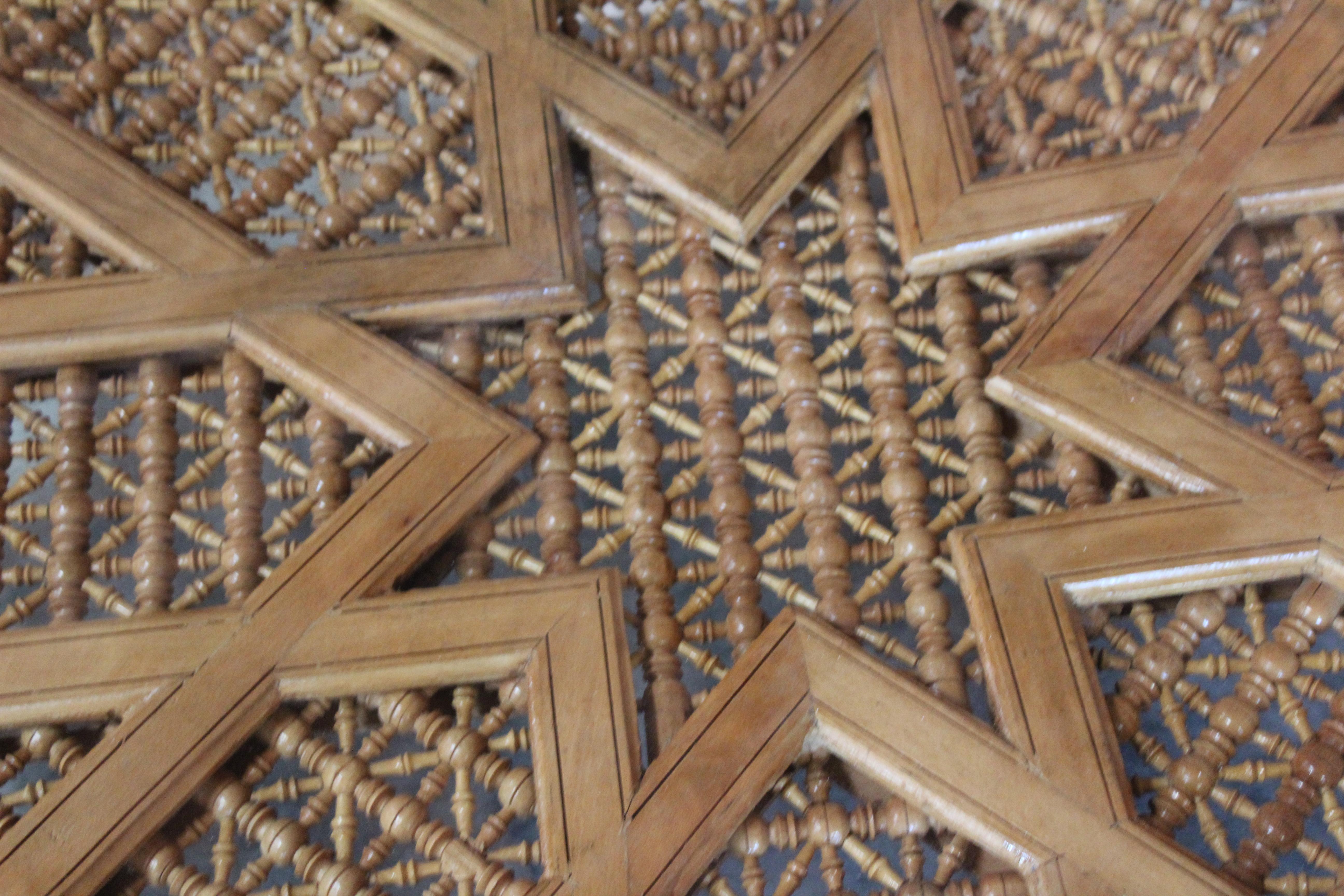 Vintage 1950s Moorish Style Coffee Table 10