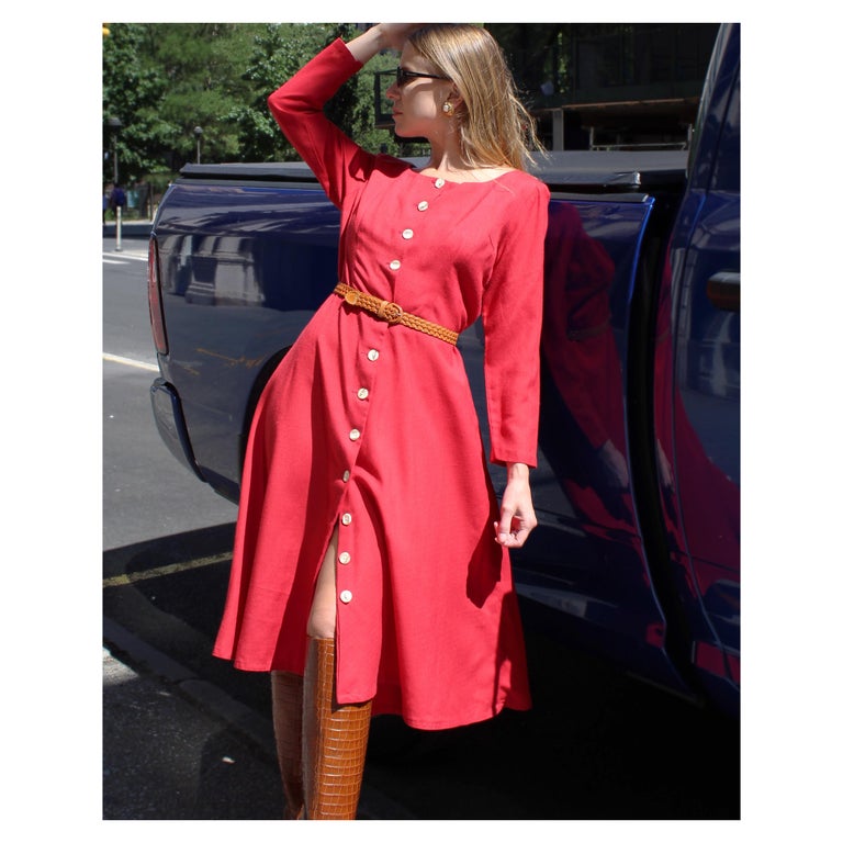 Vintage 1950s New Look Style Shirtdress Vintage 1950s New Look Style Shirtdress