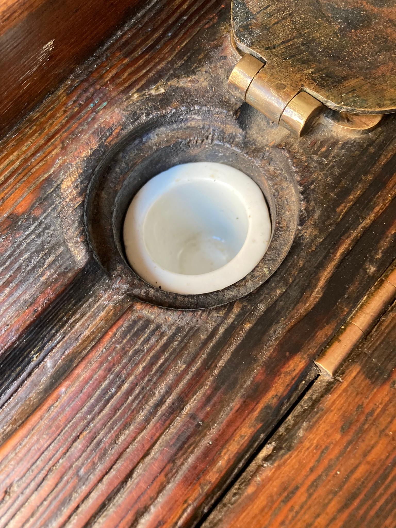Scrivania e sedia combinata in Oak del 1950 