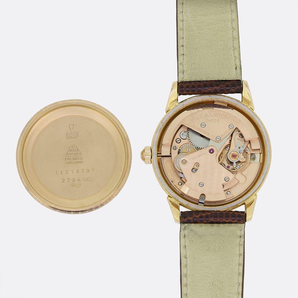 Vintage 1950s Omega Diamond Wristwatch In Good Condition In London, GB