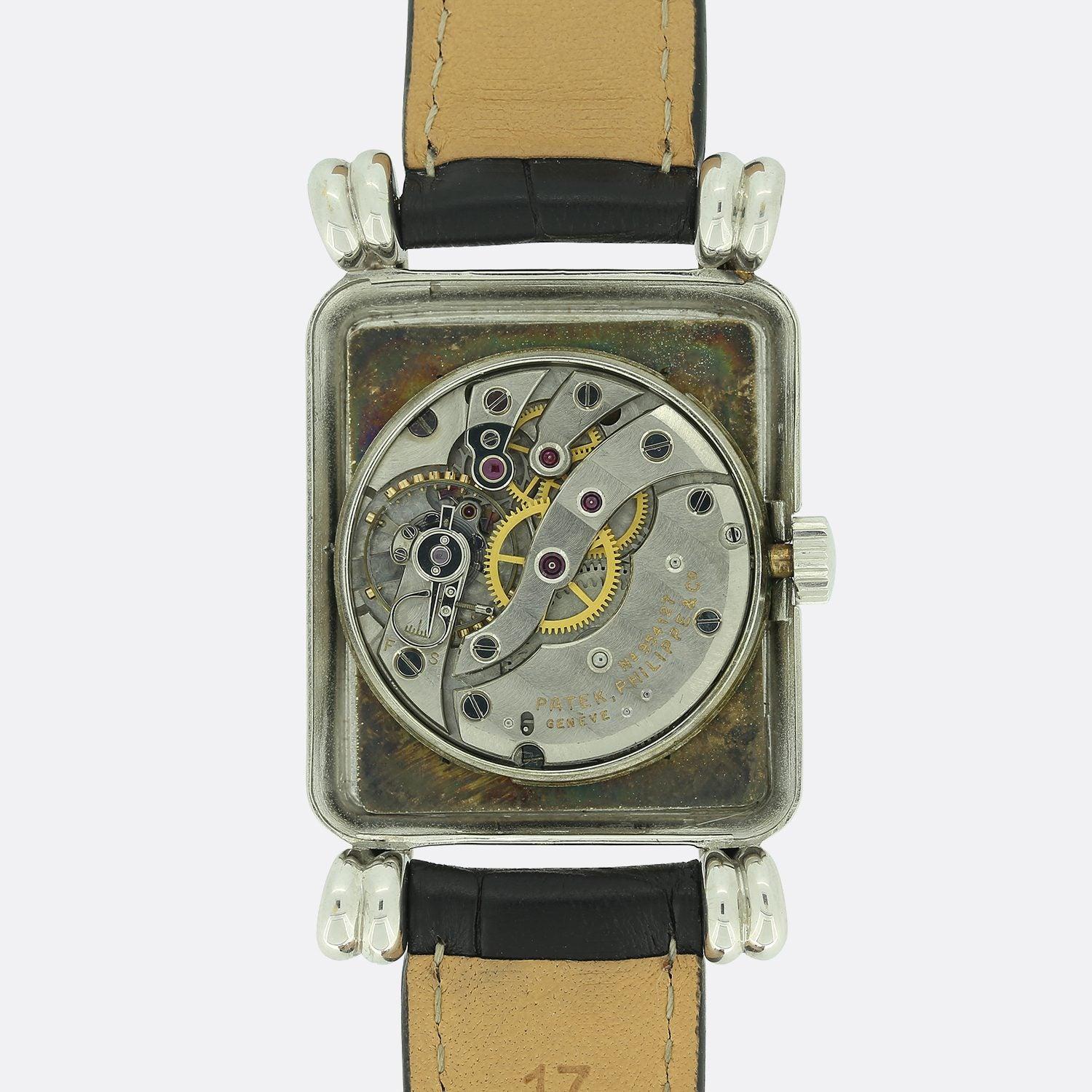 Men's Vintage 1950s Patek Philippe Gents Manual Wristwatch Ref 2440 For Sale