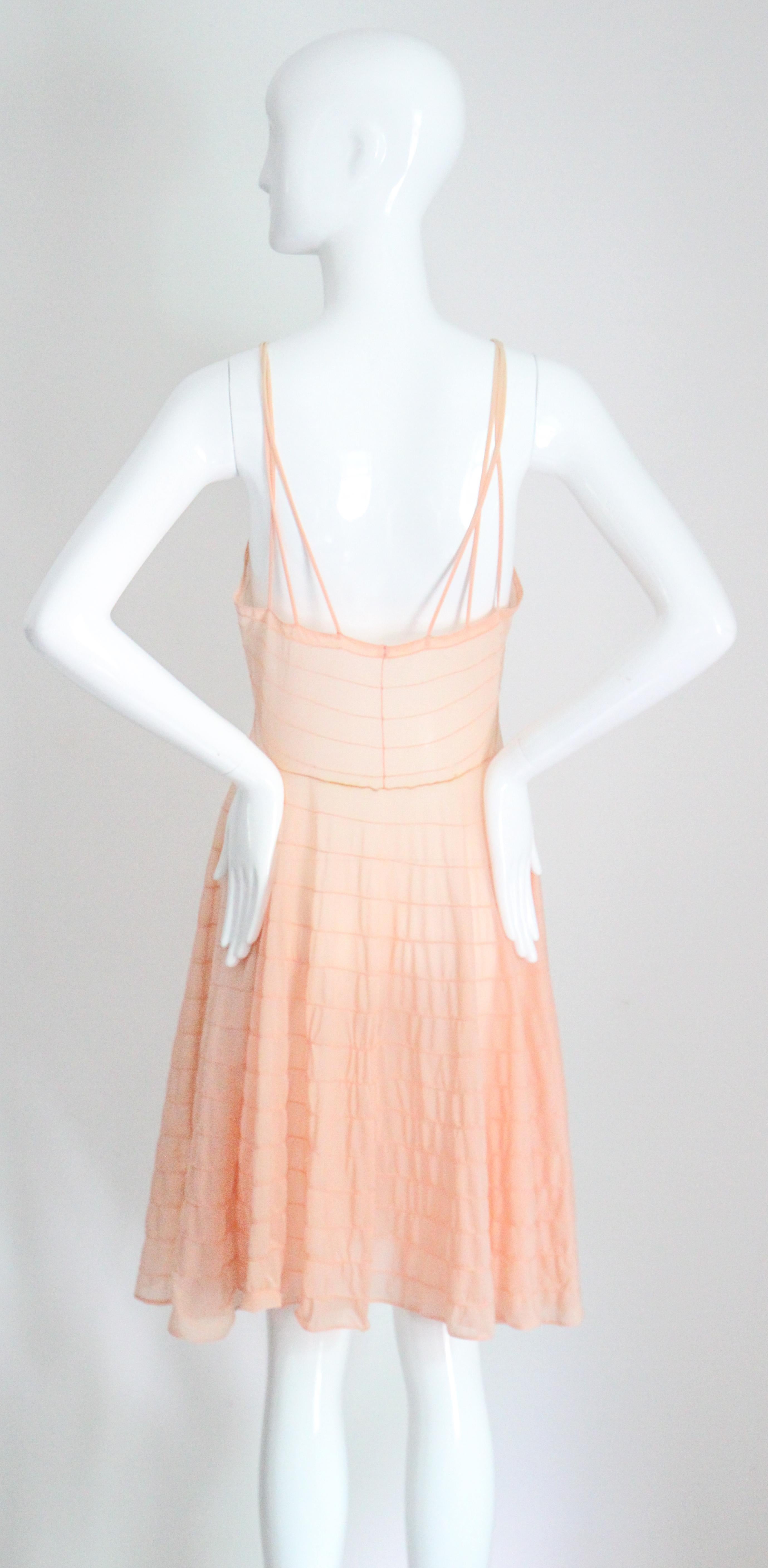Vestido de melocotón vintage de los años 50 Slip lencería Vanity Fair de los años 50 UK 10-12 US 6-8 Blanco en venta