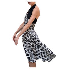 Vintage 1950s Polka-Dot Halter Sundress