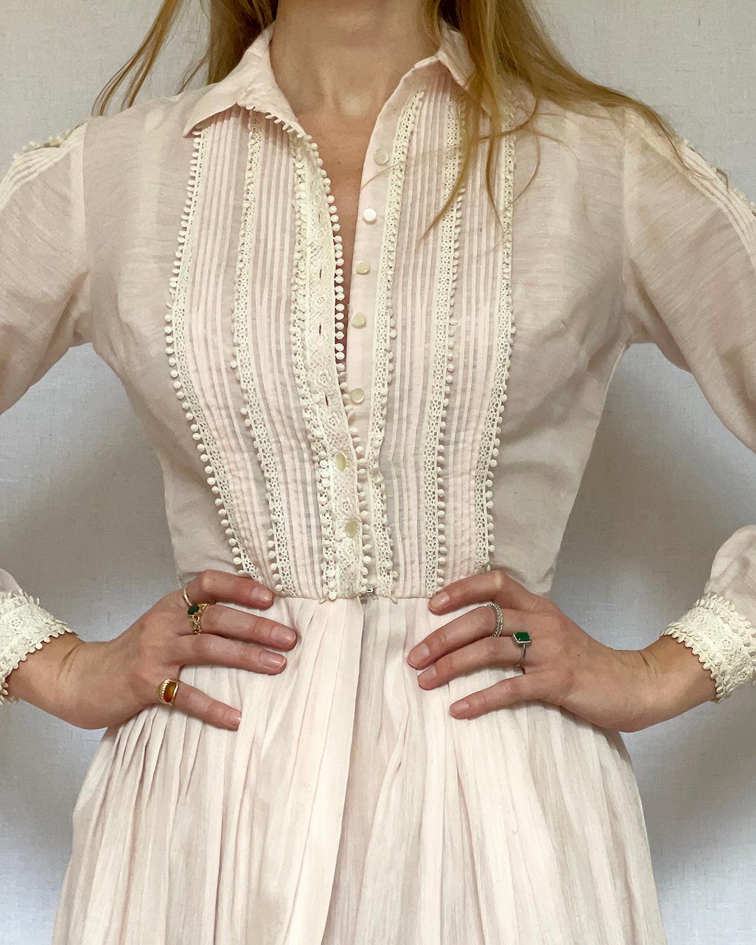 Vestido camisero vintage de los años 50 de L'AIGLON en venta 6