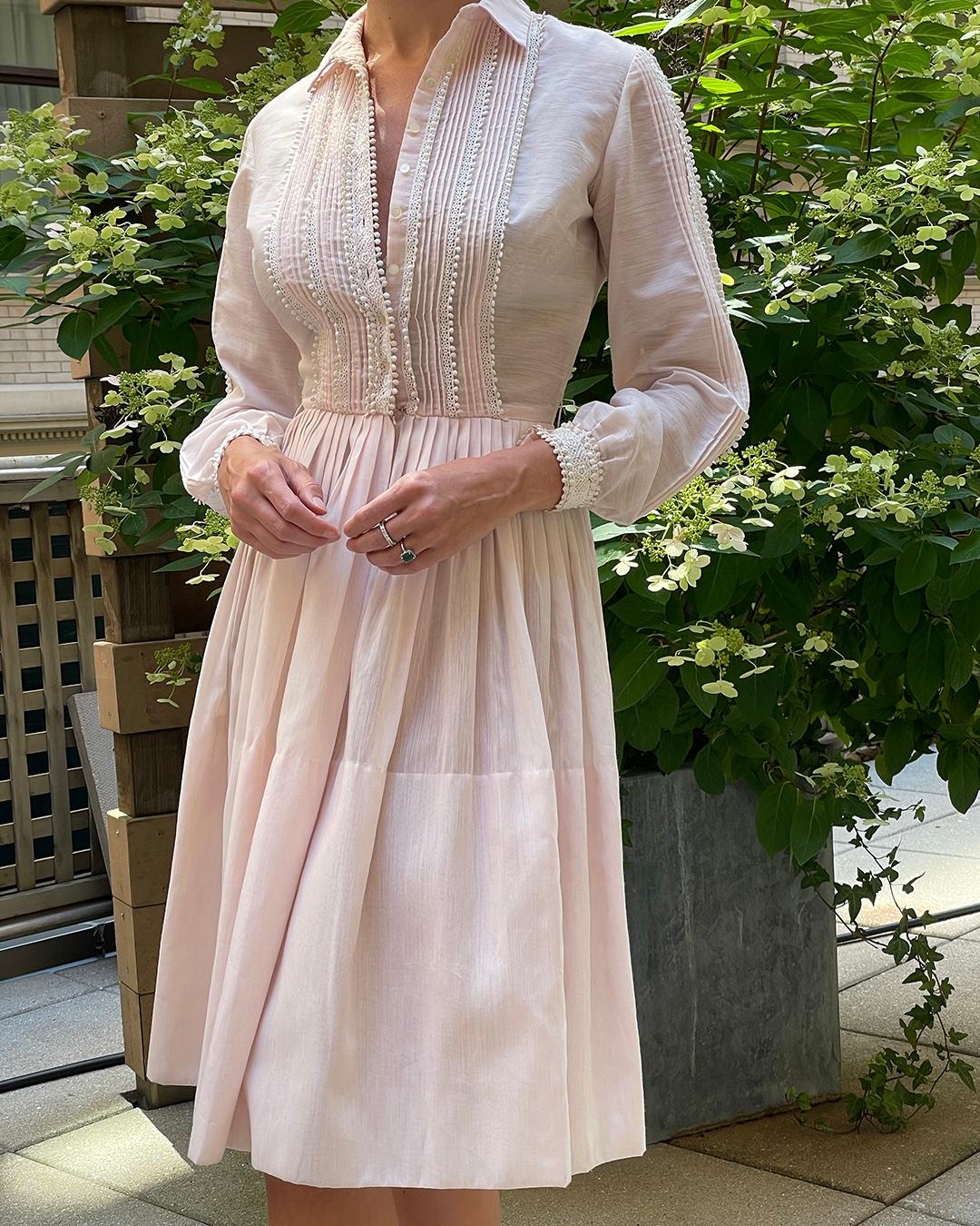  Vestido camisero vintage de los años 50 de L'AIGLON: Este vestido es un gran ejemplo del 