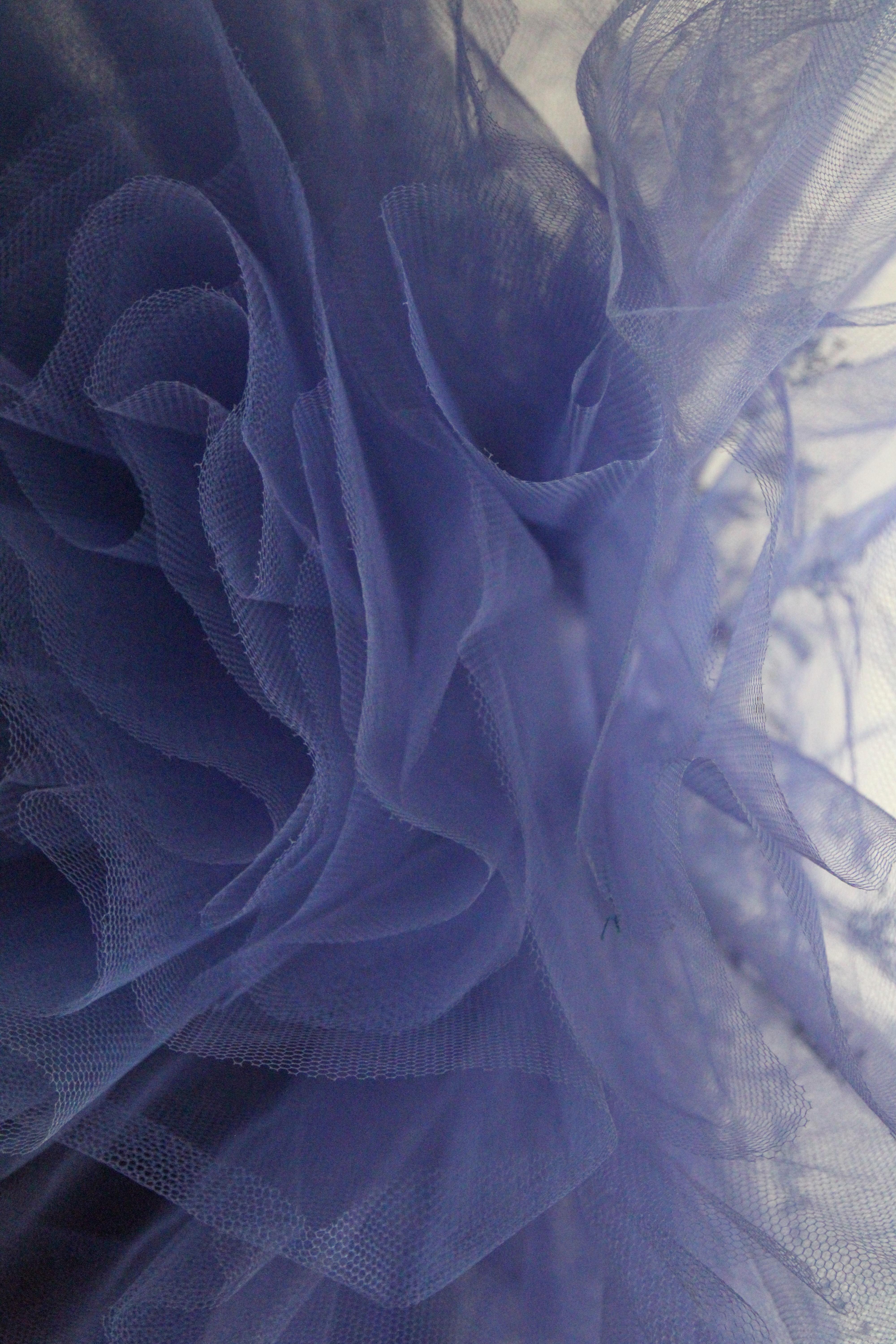 Abito da sera in tulle senza spalline vintage anni '50 Mary Carter UK 6 US 2 in vendita 5