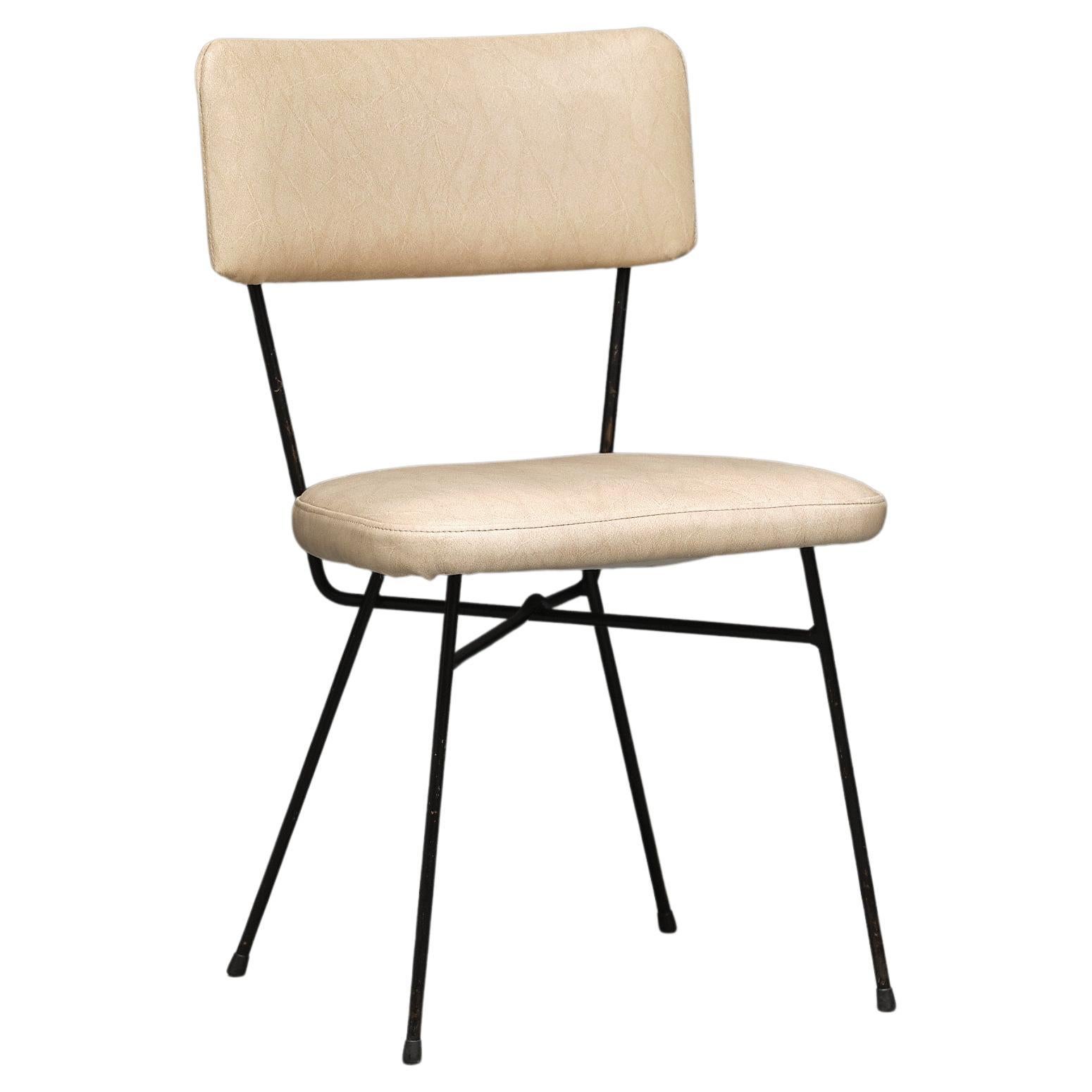 Vintage 1950s Studio BBPR Design Chairs for Arflex with Iron Frame en vente