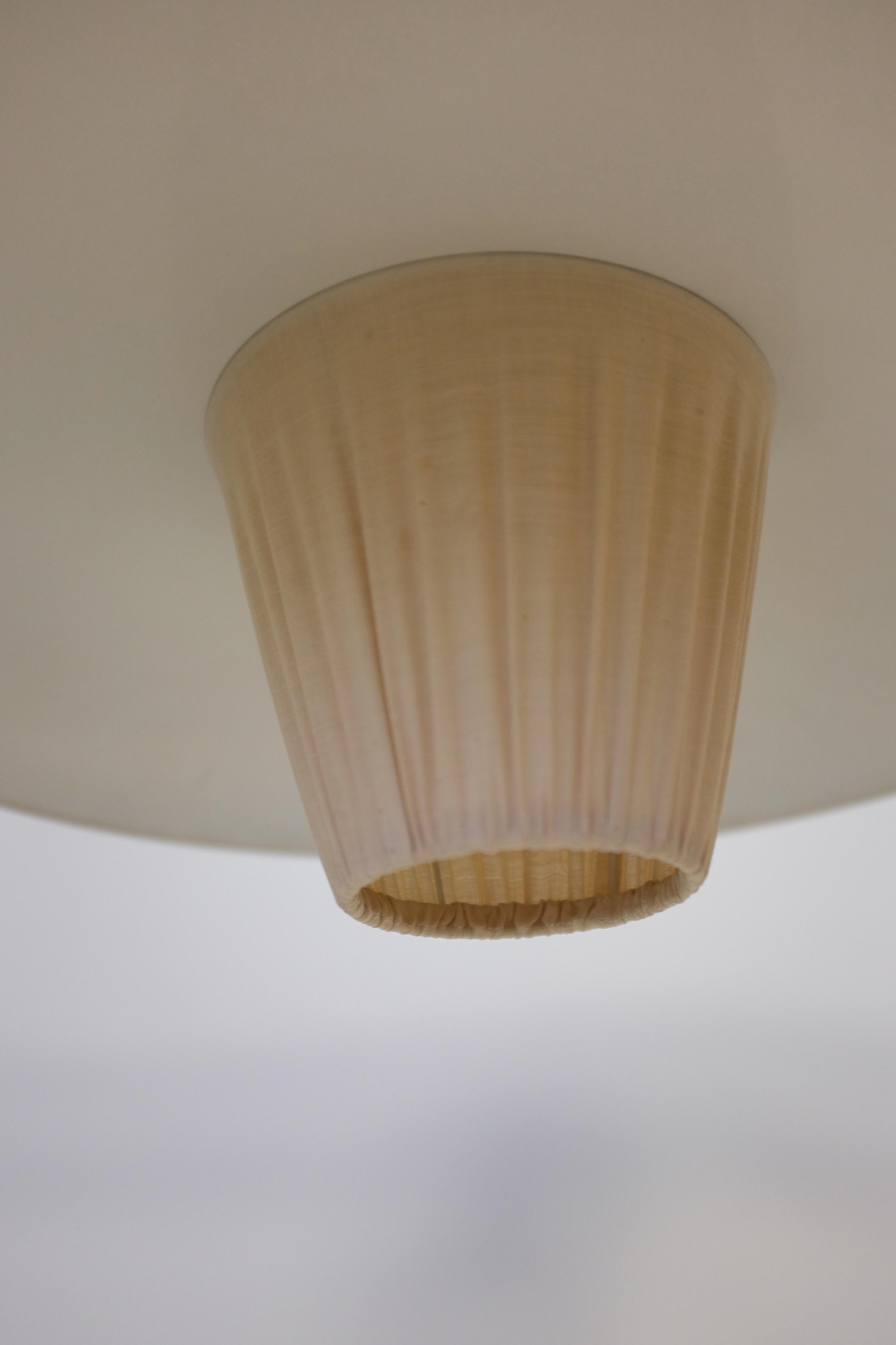 Scandinavian Modern Vintage 1950s Swedish Ceiling Lamp For Sale