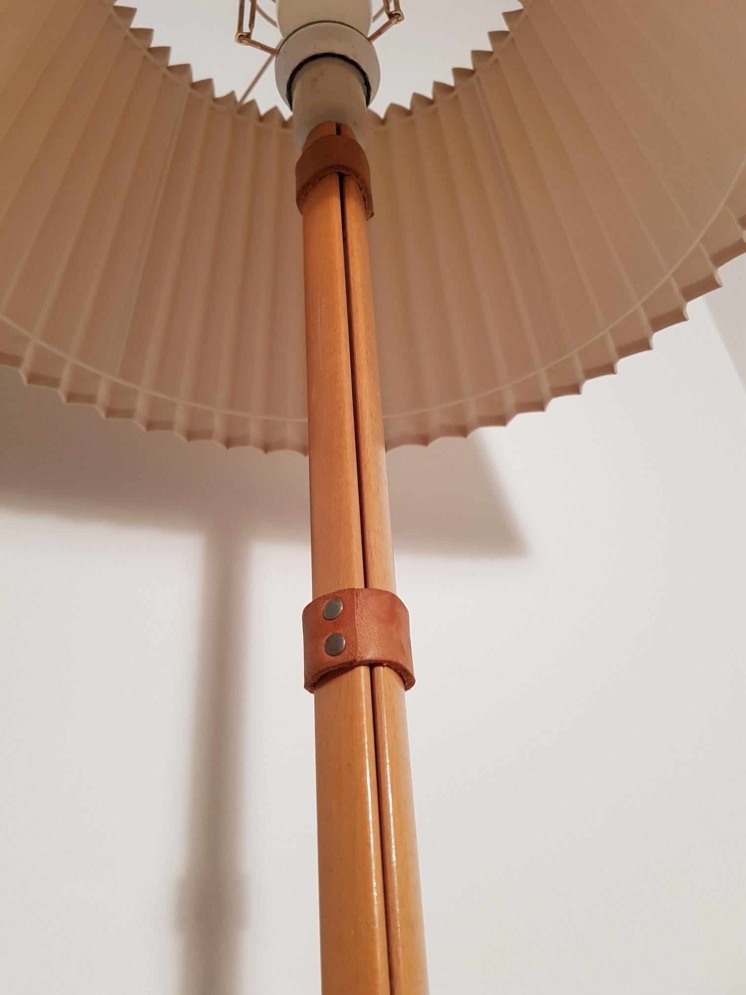 Mid-20th Century Vintage 1950s Swedish Floor Lamp by Alf Svensson Produced by Bergboms, Sweden For Sale