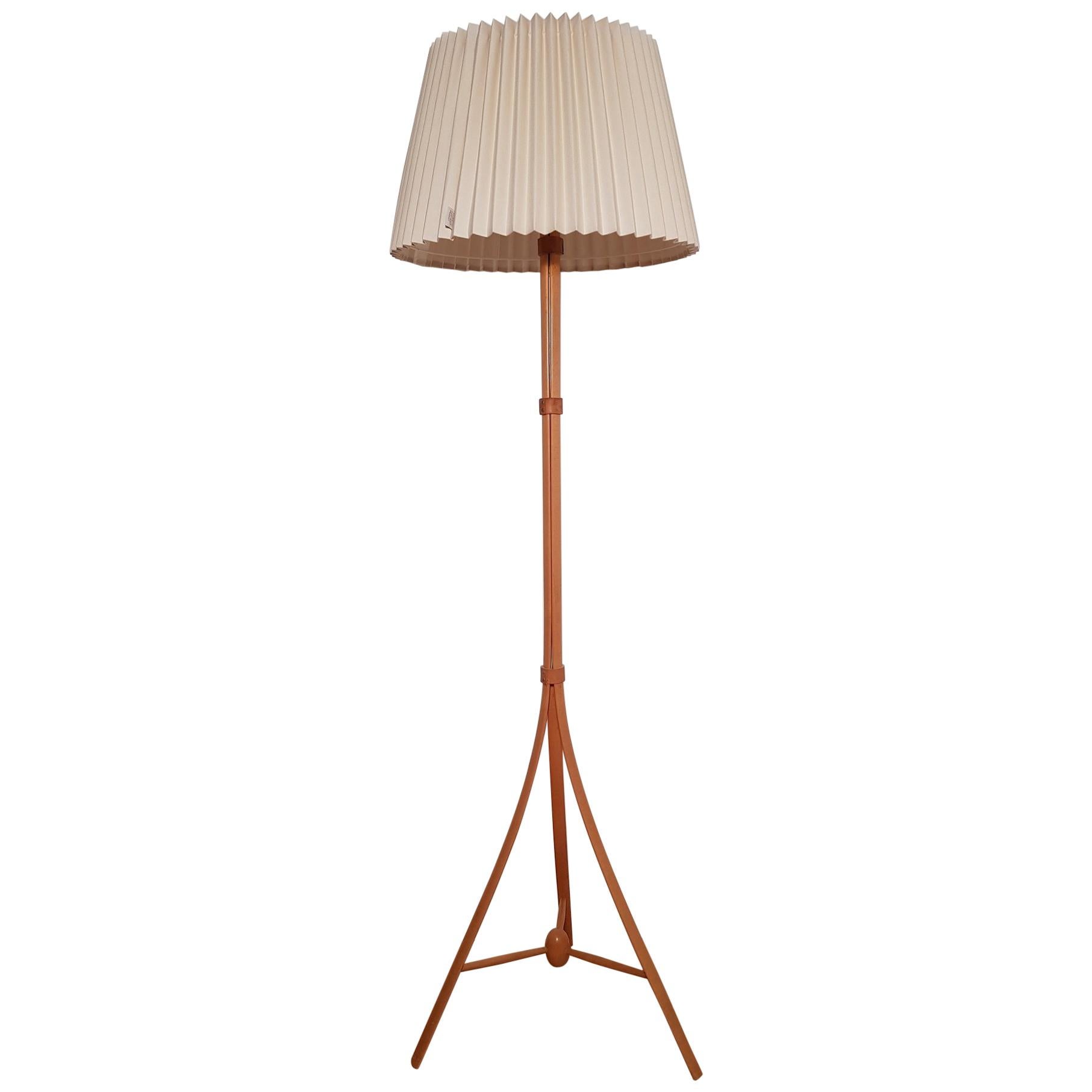 Vintage 1950s Swedish Floor Lamp by Alf Svensson Produced by Bergboms, Sweden For Sale