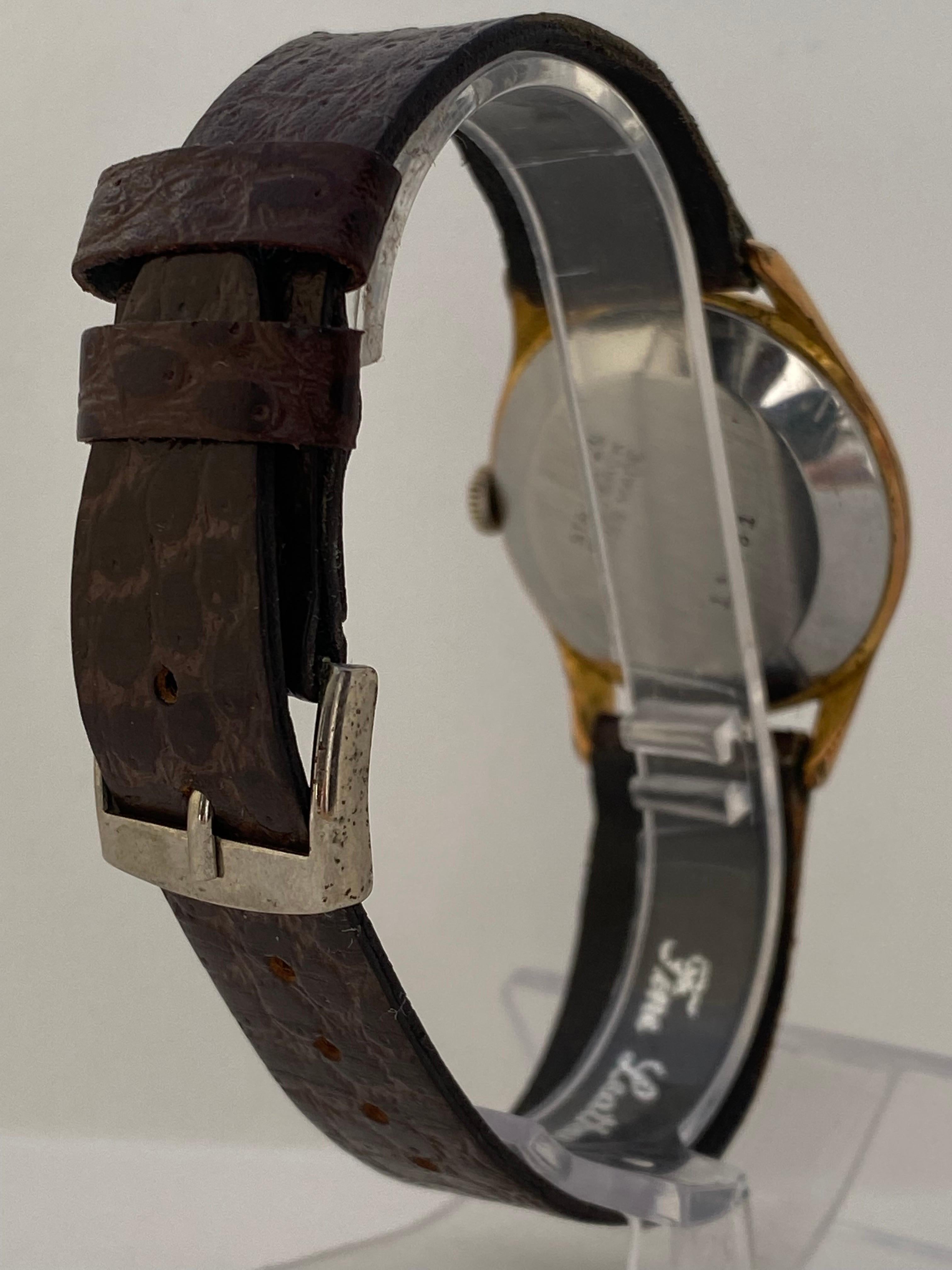 Women's or Men's Vintage 1950’s Swift Second Swiss Mechanical Watch For Sale