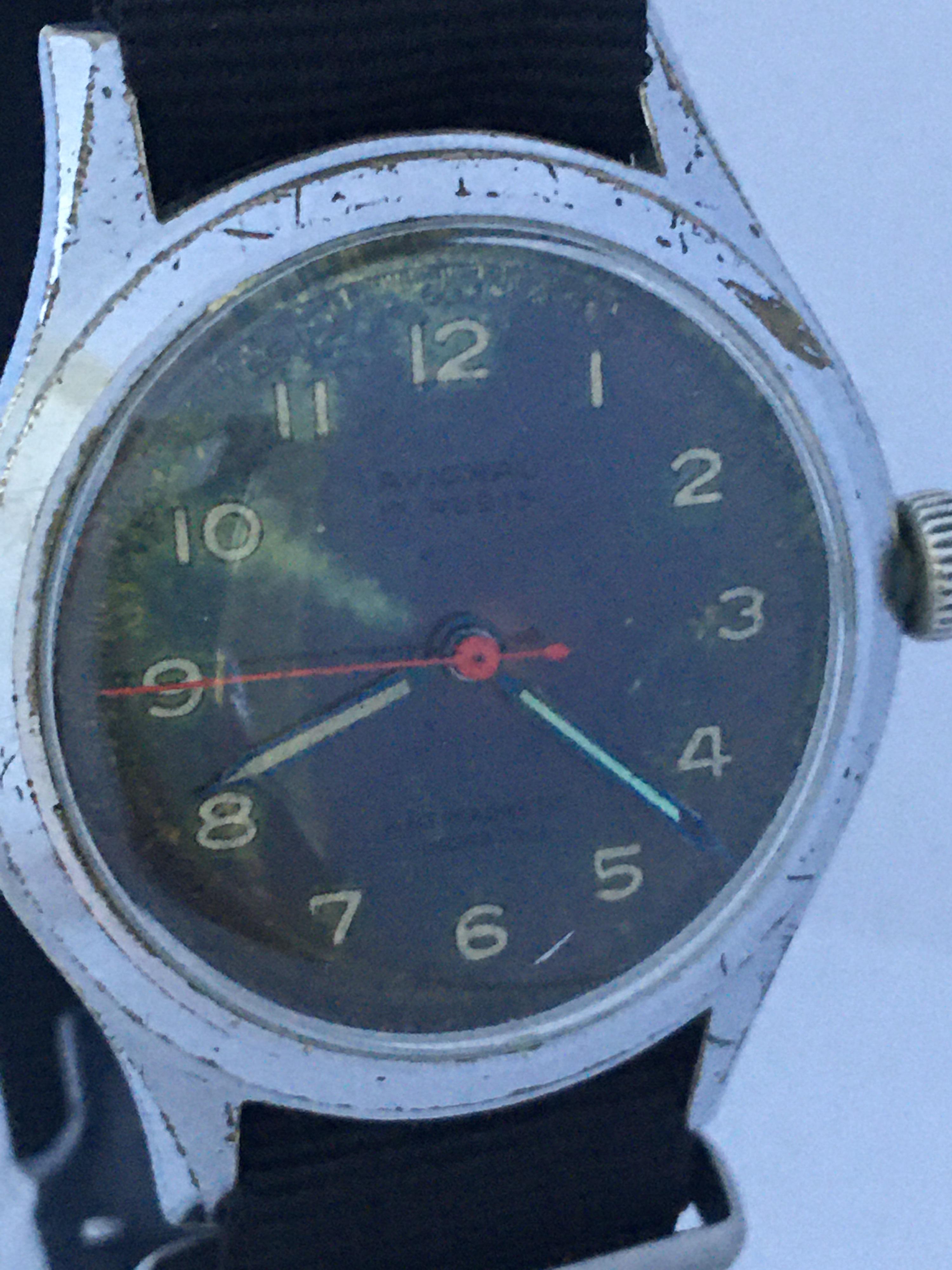 Vintage 1950s Swiss Mechanical Watch For Sale 6