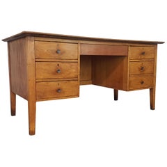 Vintage 1950s Teacher's Desk