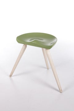 Vintage 1950s Tripod Stool by Mogens Lassen