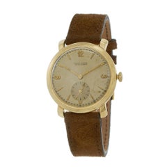 Orologio d'epoca Ulysse Nardin 18KT degli anni '50 Ref. 6062 - Carica manuale