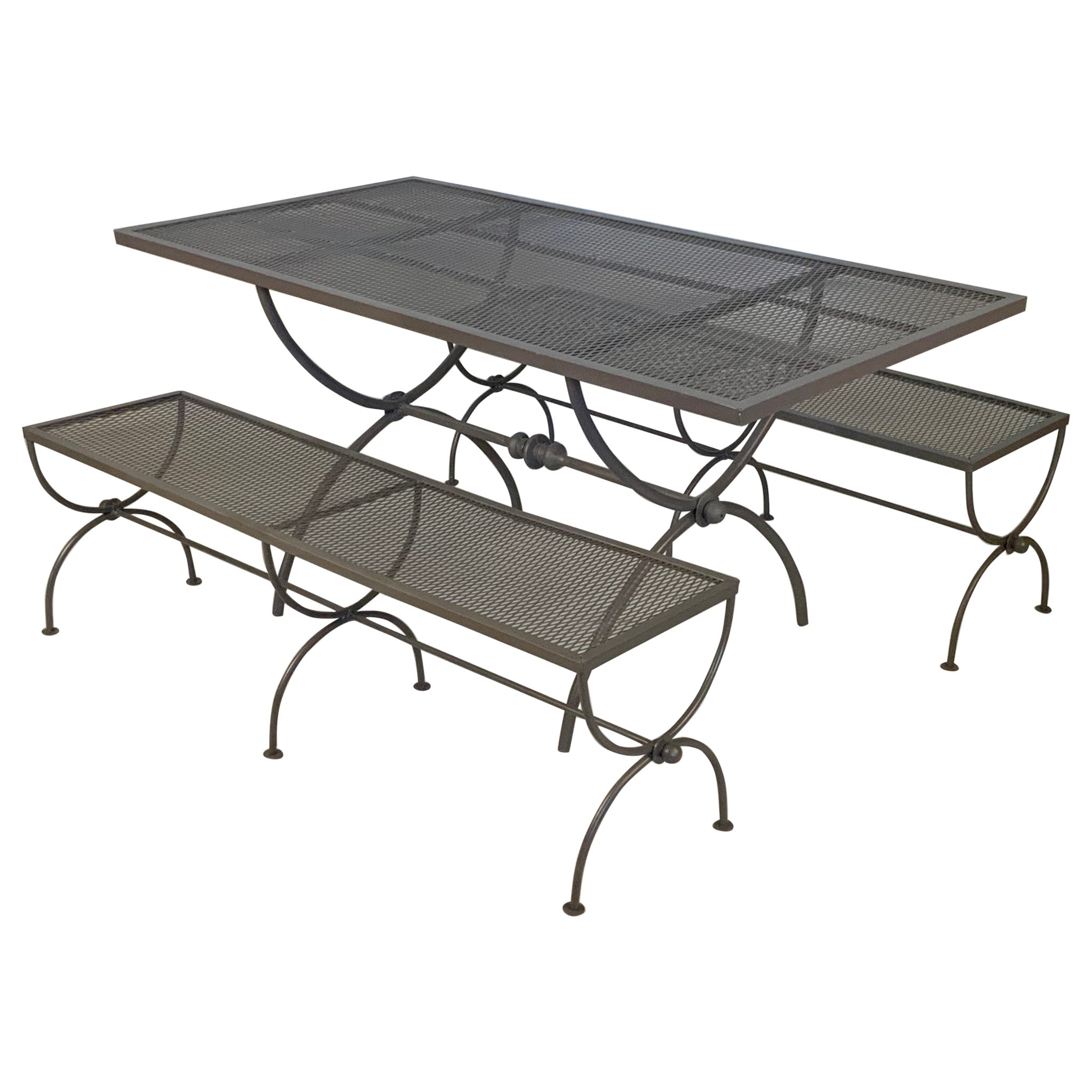 Vintage 'Pinecrest' Wrought Iron Dining Set by Woodard at 1stDibs woodard pinecrest, rolex