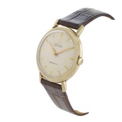 Vintage 1950s Zenith x Tiffany & Co. 34.5MM 14KT Yellow Gold – Bumper Automatic