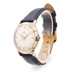 Vintage 1952 Omega Gelbgold gefüllt automatische Uhr Referenz G6232
