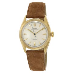 Vintage 1952 Rolex Oyster Perpetual Bubble Back Ref. 6084