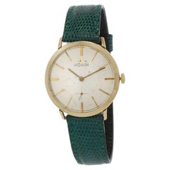 Vintage 1955 LeCoultre Ref. 3036 14KT Gold Sub-Seconds Dress Watch