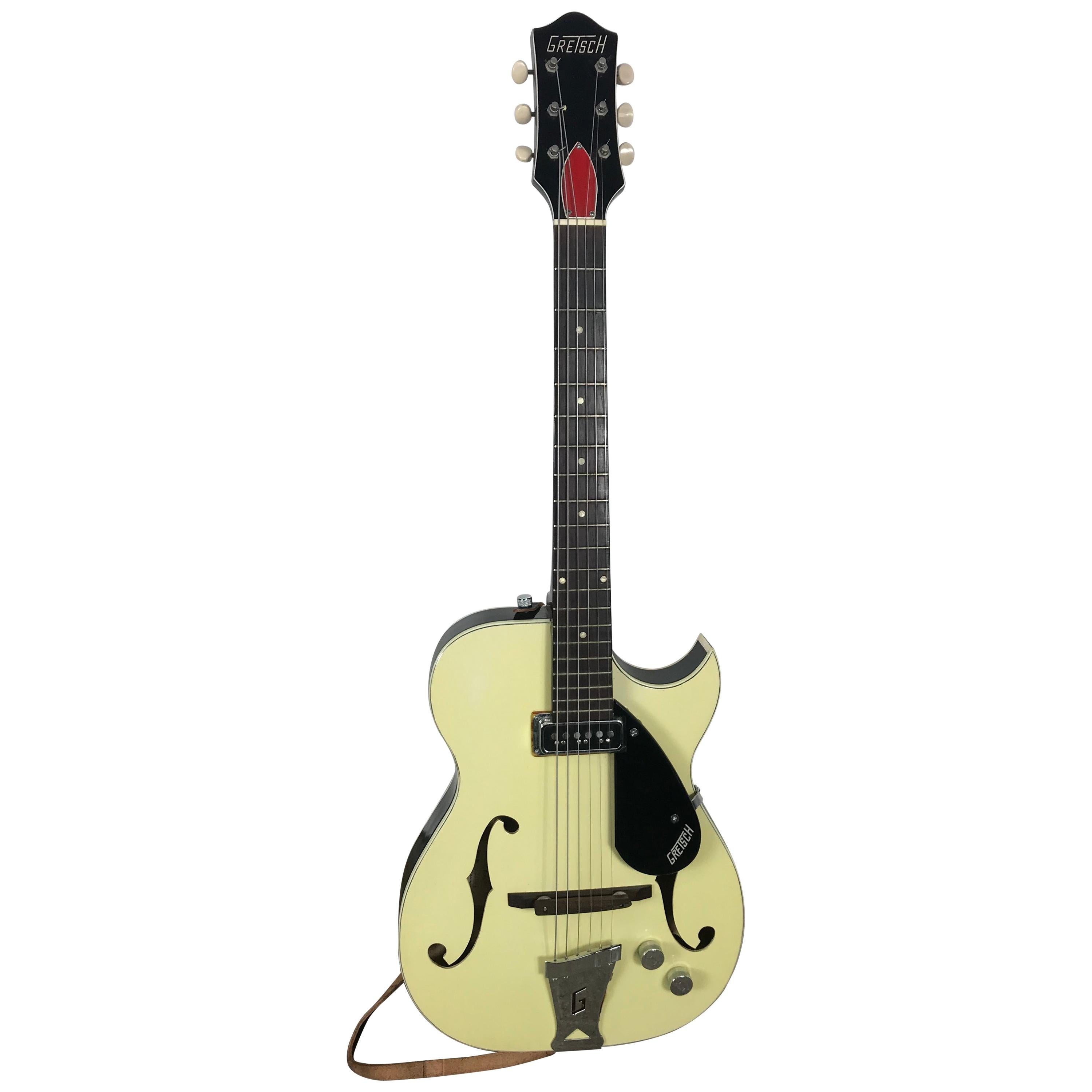 Vintage 1957 Gretsch Rambler 6115 Hollow Body Electric Guitar with Original Case
