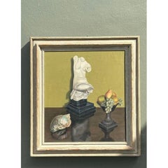 Vintage 1957 Original Still Life on Canvas