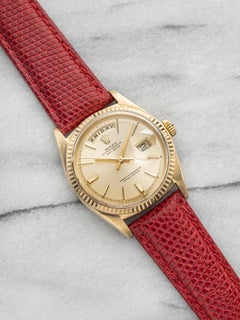 Vintage 1957 Rolex Day-Date 1803 18K YG Champagne Dial Auto 36mm
