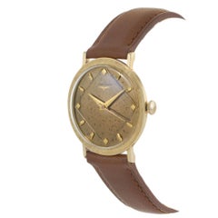Vintage 1958 Longines 33.5MM 14KT Yellow Gold Dress Watch