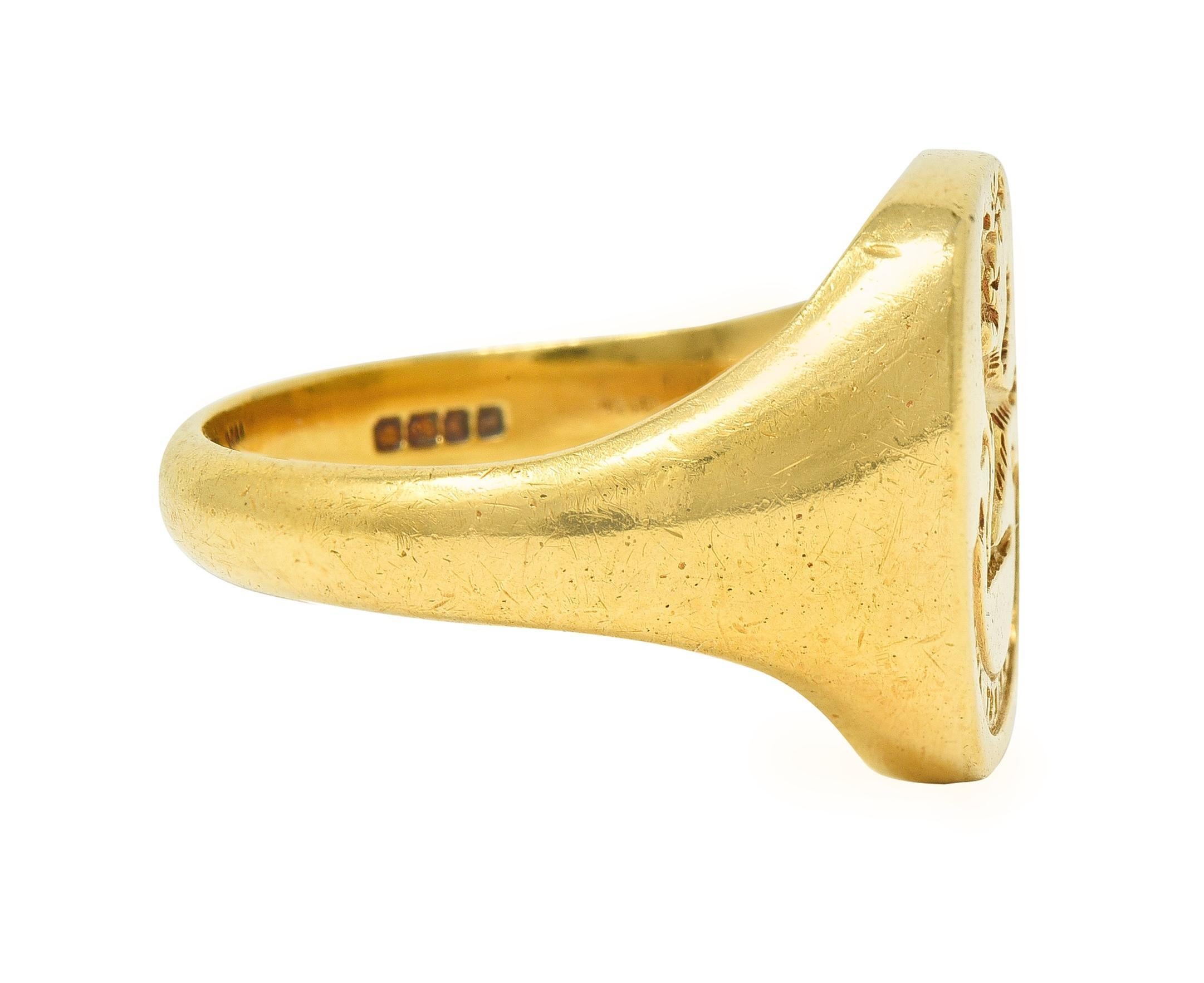 griffin signet ring