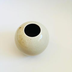 Vintage 1959 Studio Pottery Sphere Vase