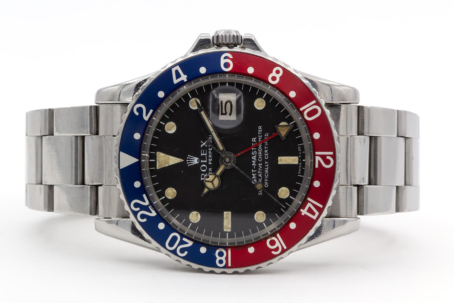 Ideal Luxury is pleased to offer this vintage all factory 1960 Rolex 