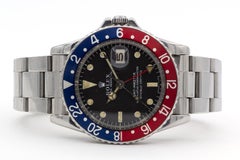 Vintage 1960 Rolex Sport "Pepsi" GMT Master 1675