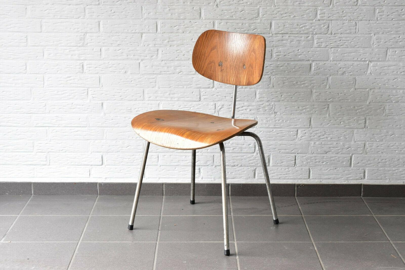 Vintage 1960er SE 68 Chair Egon Eiermann Wilde & Spieth Made in Germany 4