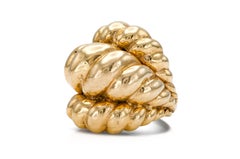 Vintage 1960s 14k Gold Shrimp Style Ring