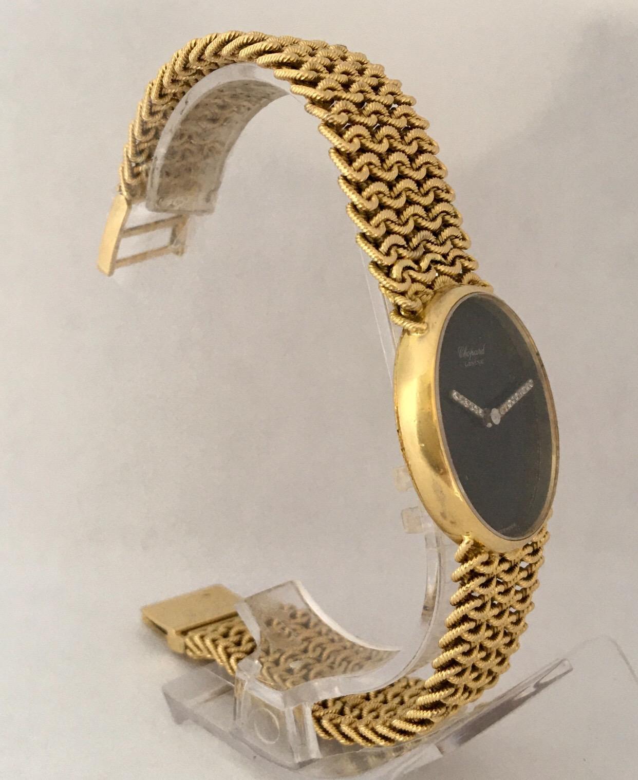 vintage chopard watch