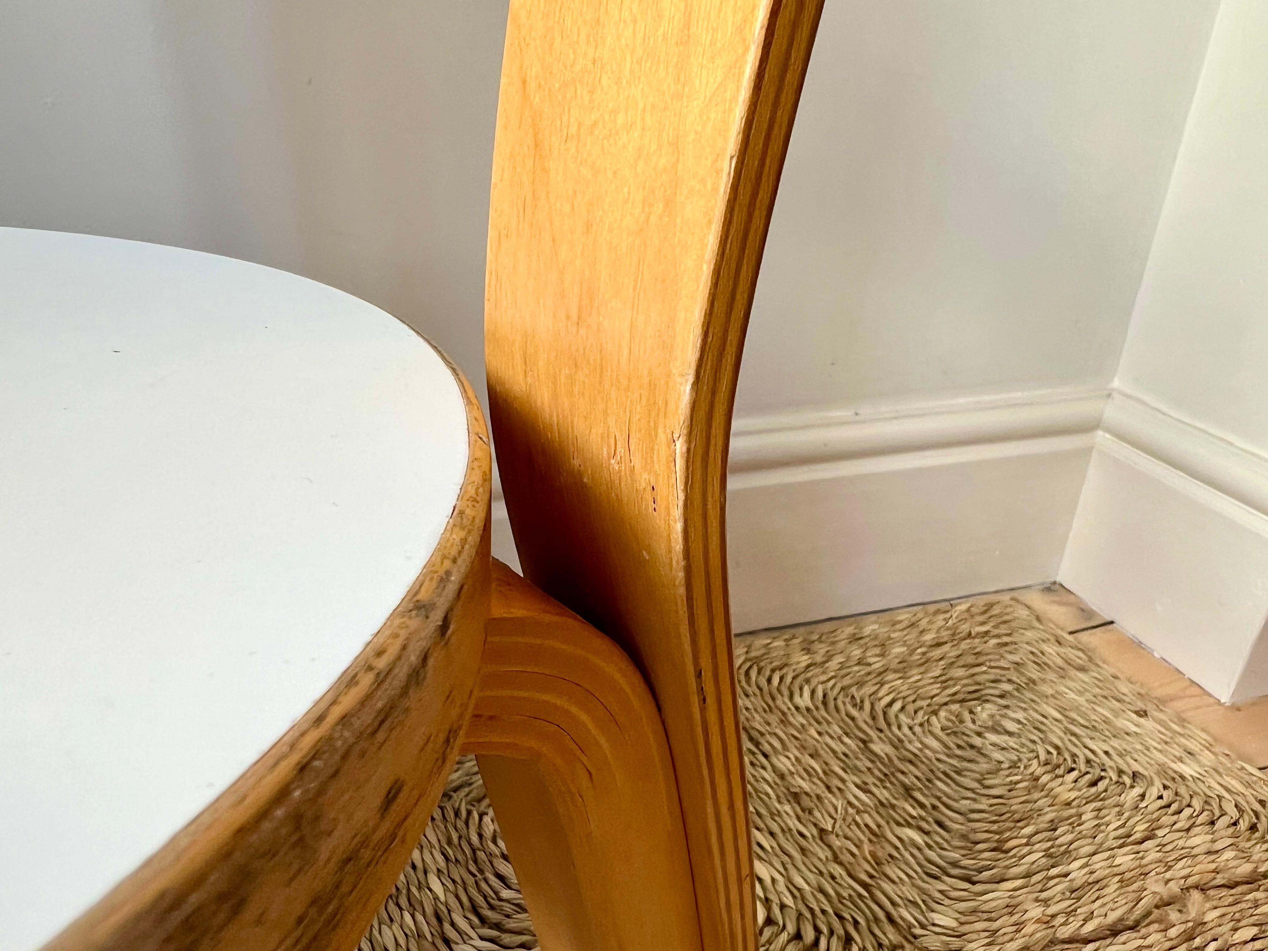 Chaises d'enfant vintage des années 1960/70, modèle N65 par Alvar Aalto+Aalto pour Artek, Finlande en vente 6
