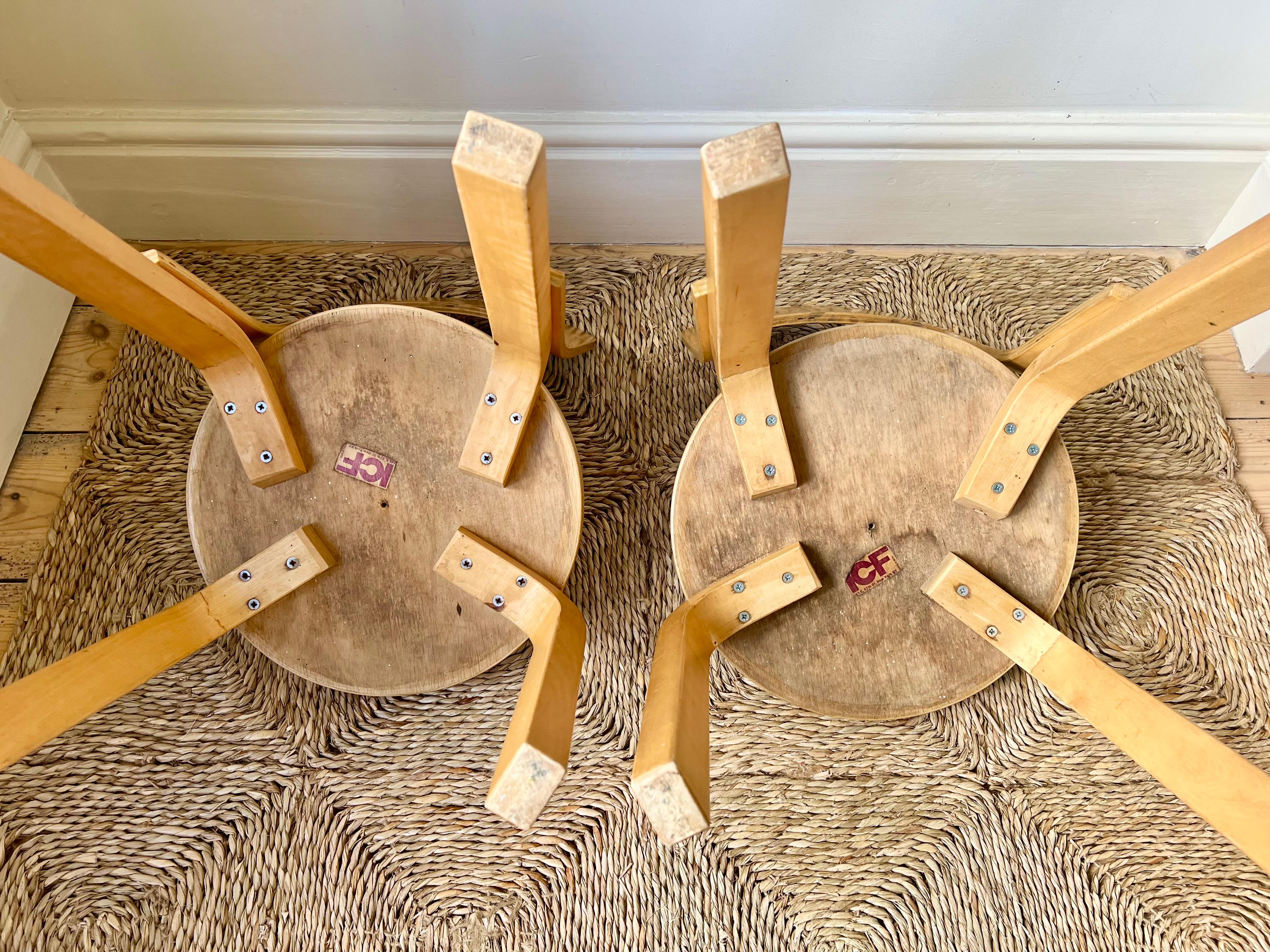 Stratifié Chaises d'enfant vintage des années 1960/70, modèle N65 par Alvar Aalto+Aalto pour Artek, Finlande en vente