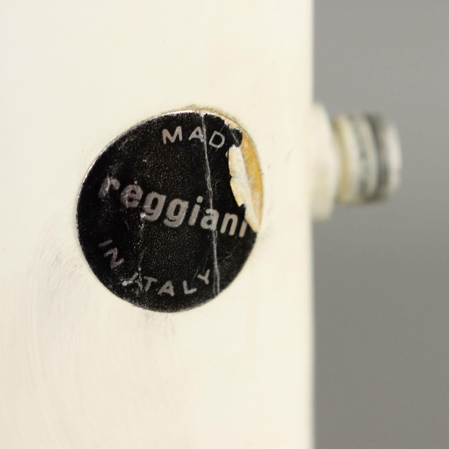 Vintage 1960s-70s Reggiani Table Lamp Glass Aluminium en vente 2