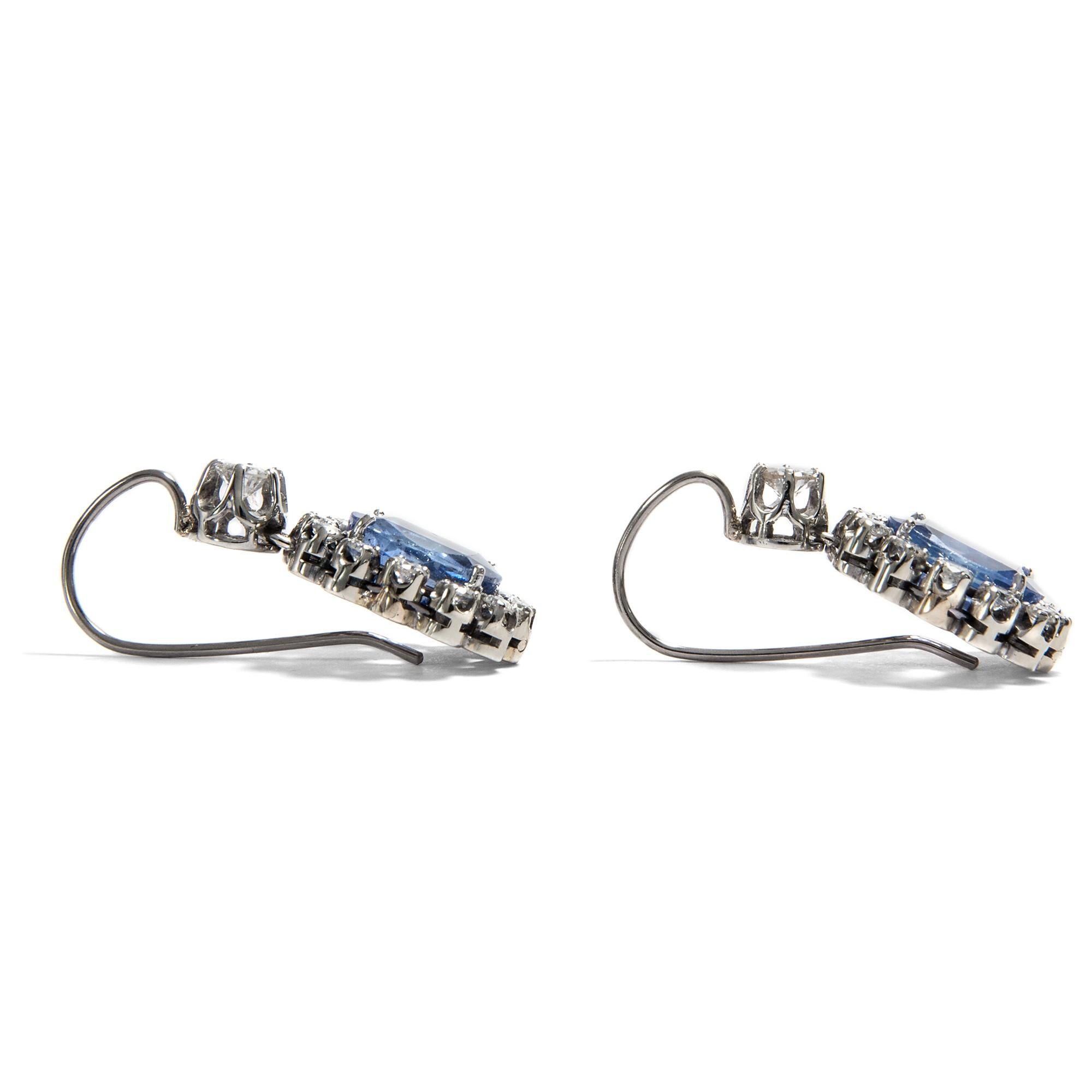 ceylon sapphire earrings