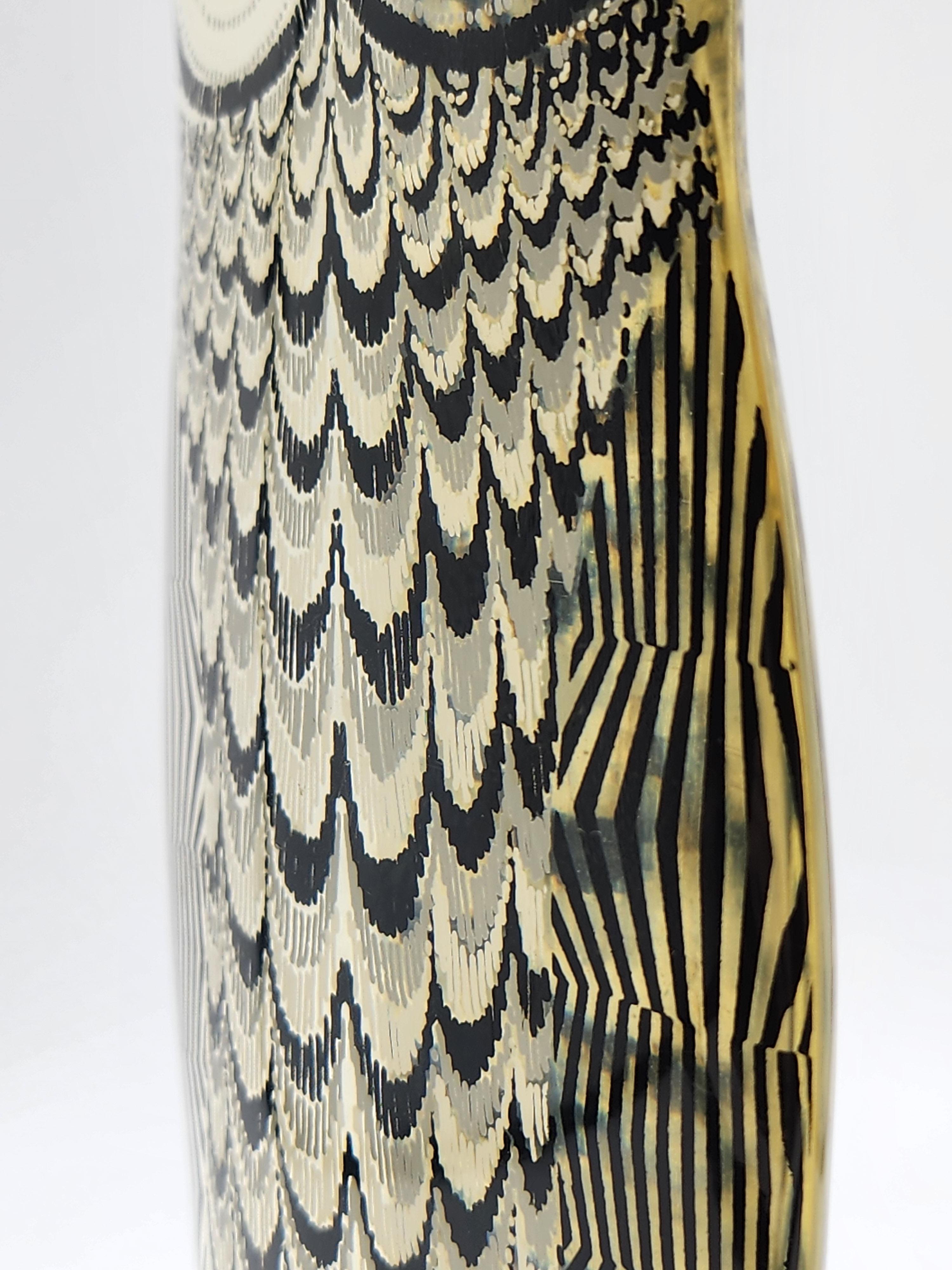 Brasiliano Gufo in acrilico di lucite Abraham Palatnik, vintage 1960 in vendita