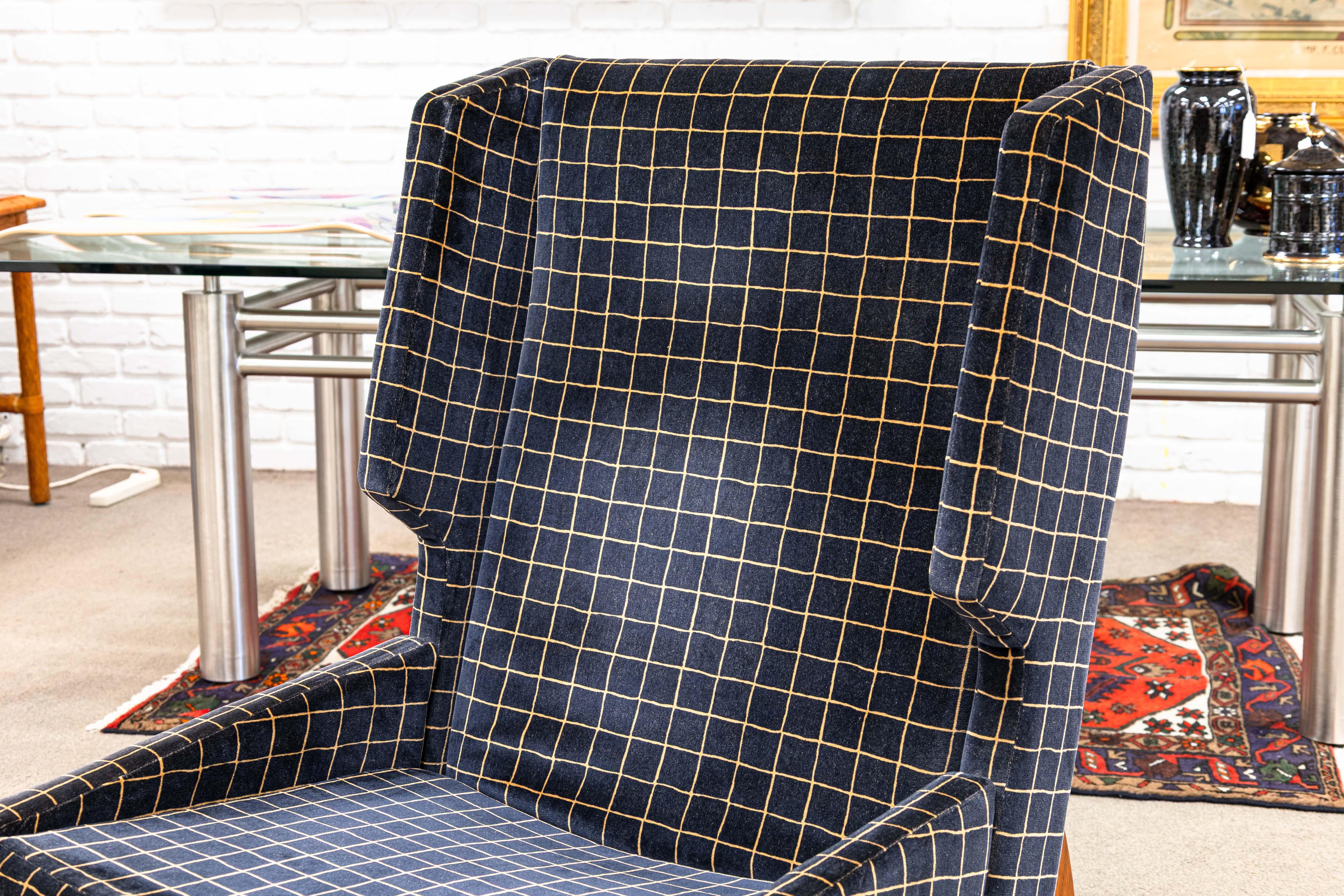 American Vintage 1960s Adrian Pearsall Style Highback Mid Century Modern Lounge Chair For Sale